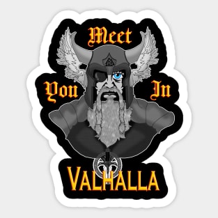 In Valhalla Sticker